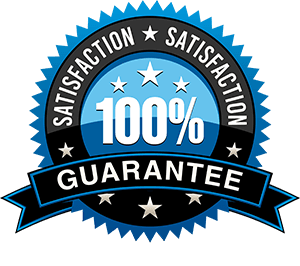 100% satisfaction guarantee