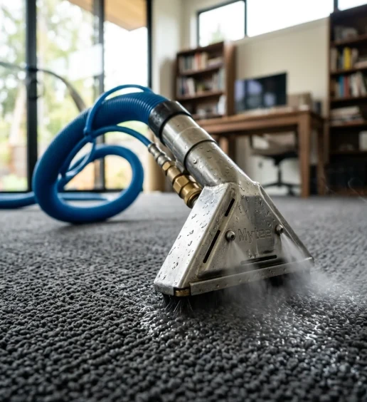 cleaning carpet