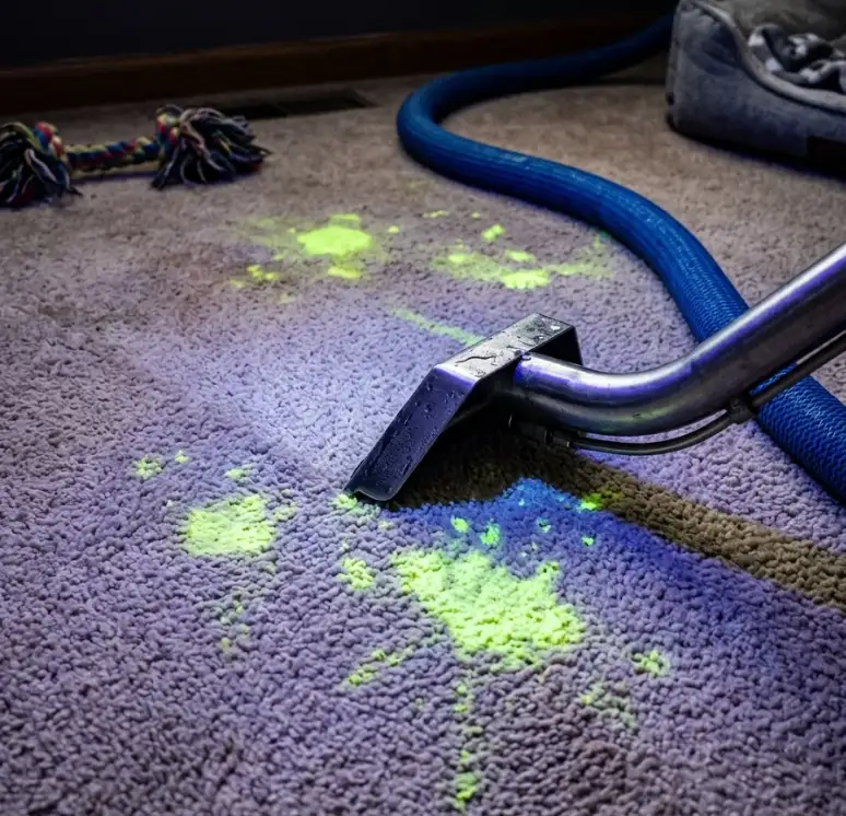 UV light inspection